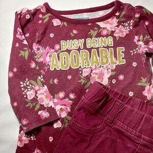 2 Piece "Garanimals" brand Matching Outfit